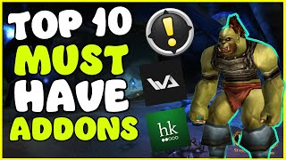 In Depth Top 10 Addon Guide  Season of Discovery  Classic [upl. by Naenaj]