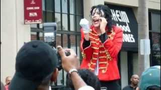 Michael Jackson Tribute Artist amp Impersonator RemJCelebrates Black History [upl. by Mauri]