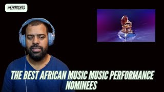 quotI call it the Tyla Awardquot  Best African Music Performance nominees [upl. by Aremaj]