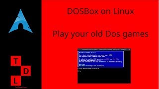 DOSBox Tutorial  How to play old Dos games on Linux [upl. by Weixel]