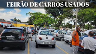 FEIRA DE CARROS SEMINOVOS E USADOS EM SÃƒO PAULO CAPITAL  VENDA DE CARROS [upl. by Ahk]