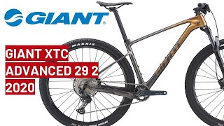 Giant XTC Advanced 29 2 2020 bike review [upl. by Marder]