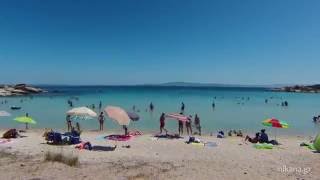 Karidi beach near Vourvourou Sithonia  time lapse video [upl. by Catharine]