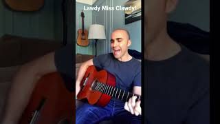 Lawdy Miss Clawdy elvis guitar cover 1950s [upl. by Herve]