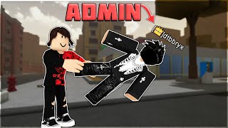 Flinging Da Hood ADMINS with EXPLOITS They Got Mad [upl. by Fortunna]