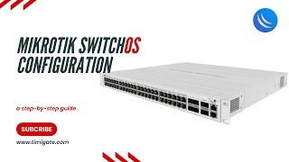 Mikrotik switchOS configuration a stepbystep guide  VLAN taggingport separation [upl. by Sitoiganap911]