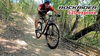 559€ NUOVA ROCKRIDER 520 EXPLORE TEST E RECENSIONE [upl. by Alenson]