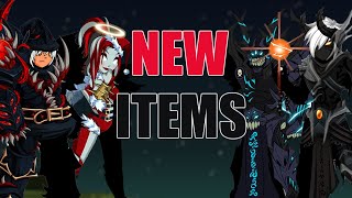 AQW New Nulgath Birthday Items  Nightfiend  Revontheus Set  ClawSuit of Madness and Lots More [upl. by Farlay]