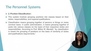 Personnel System in Public Administration [upl. by Riordan795]