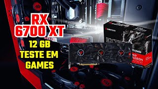 Rx 6700 xt 12 GB chegou será que vale a pena em 2024  Testamos o desempenho na gameplay [upl. by Trebmer]