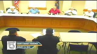 Part 2  County Council Budget Hearings  August 13 2024 [upl. by Karly317]