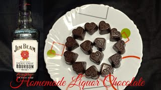 Simple Homemade Liquor Chocolate [upl. by Emie799]