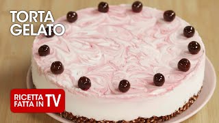 TORTA GELATO ALLAMARENA di Benedetta Rossi  Ricetta TV Fatto in Casa per Voi [upl. by Rj]