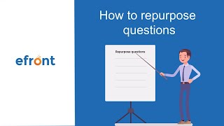 How to repurpose questions in eFront [upl. by Sul]