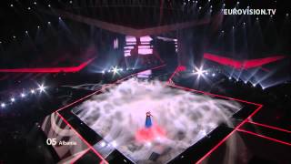 Rona Nishliu  Suus  Live  2012 Eurovision Song Contest Semi Final 1 [upl. by Yelyah]