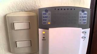 Alexa Paradox Home Alarm Voice Control [upl. by Langham]