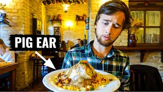 Americans Try Lithuanian Food Best Restaurants in VILNIUS [upl. by Godwin]