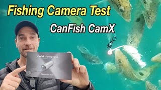 Unique Underwater Fishing Camera  CanFish FishingCamX Test amp Review [upl. by Norvall251]