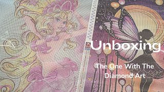 Unboxing diamond paintings de The One With The Diamond Art Fairytale et Mermay Barbie [upl. by Lindholm]