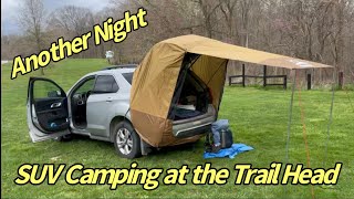 Another Night SUV Camping at the Trail Head [upl. by Maccarthy141]