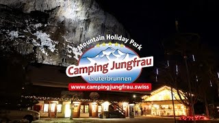 Camping Jungfrau Holiday Park  Winter [upl. by Adyol969]