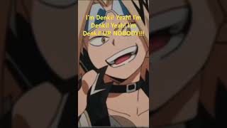 POV Denki stands up to Bakugo for the first time denkikaminari bakusquad minetasucks [upl. by Ahtimat]