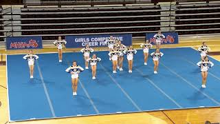 State champion Stoney Creek round 3 routine in MHSAA Division 1 Competitive Cheer Finals 2024 [upl. by Valerio269]