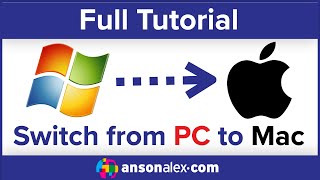 Mac Tutorial for Beginners  Switching from Windows to macOS [upl. by Htesil]