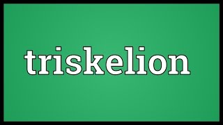 Triskelion Meaning [upl. by Deerdre]