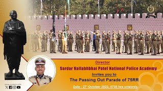 Passing Out Parade  75RR Batch 2022 27th October 2023 [upl. by Ayin]