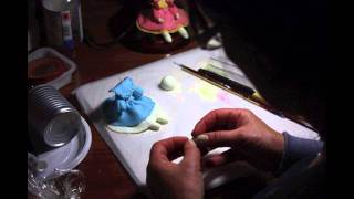 Creazione bambolina in pasta di mais in timelapse [upl. by Saihttam]