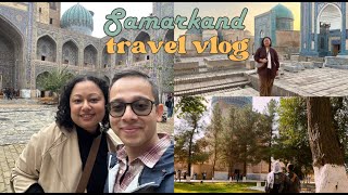 Exploring Samarkand  Samarkand Vlog  Samarkand Travel Vlog  Uzbekistan [upl. by Orabel]