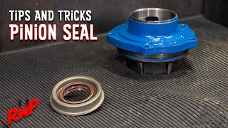 How to Install  Remove Pinion Seals Axle Seals [upl. by Laris]