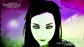 Evanescence  My Immortal Live at 02 Arena London 2022  Official Visualizer [upl. by Arreic356]