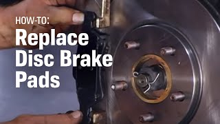 AutoZone Car Care Replacing Brake Pads [upl. by Richelle]