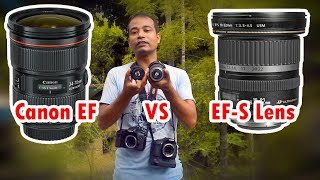 Canon EF Lens VS EFS Lens Experience Photovision [upl. by Omle61]