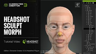 Headshot Plugin Tutorial  Sculpt Morph [upl. by Grange834]