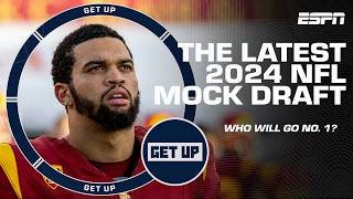 🚨 2024 NFL Mock Draft Alert 🚨  Get Up [upl. by Alfeus]