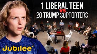 Can 1 Woke Teen Survive 20 Trump Supporters  Surrounded [upl. by Remmus372]