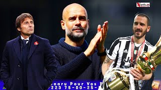 OFFICIEL  Leonardo Bonucci prend saretraite  Guardiola devrait QUITTER son poste… [upl. by Eenattirb128]