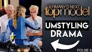 GNTM 2024 UMSTYLING Drama wegen neuer Looks der Models  Folge 6 [upl. by Nwahsyt]