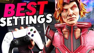 Best Controller Settings In Season 21 Apex Legends [upl. by Reginnej]