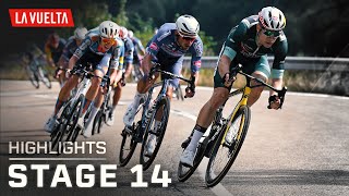 Vuelta a España 2024 Stage 14  EXTENDED HIGHLIGHTS  8312024  Cycling on NBC Sports [upl. by Anohr]