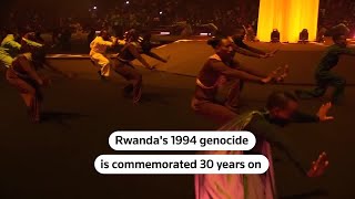 Rwanda commemorates its genocide 30 years on  REUTERS [upl. by Haimarej]