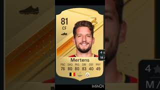 Dries Mertens fifa évolution 2125 [upl. by Otrebilif142]