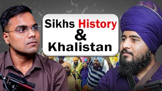 History of Sikhs amp Khalistan  Nihang Sikh  Indira Gandhi’s role  full podcast [upl. by Oshinski]