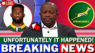 🚨 URGENT BIG REVELATION LOOK WHAT HE SAID ABOUT THE CONFLICT BETWEEN THE PLAYERS SPRINGBOKS NEWS [upl. by Iatnohs]