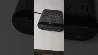 Sony Dream Machine FMAM Clock Radio ICFC273 Demo Video [upl. by Ardnnek]