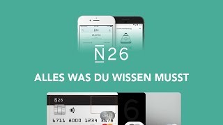 N26  Alles was du wissen musst  Das Große Tutorial Deutsch [upl. by Akinahs]