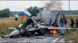 2 MINUTES AGO Ukraine F16s downed most expensive Russian SU57 fighters on the Kursk airscape [upl. by Viridissa]